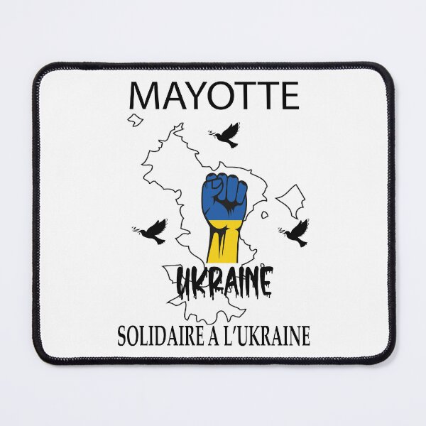 Item preview, Mayotte in solidarity with Ukraine designed and sold by FoxinhoSoumaila.