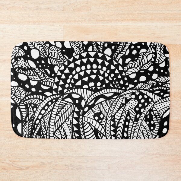 Item preview, Sunshine Zentagle. Geometric Abstract Sun Drawing designed and sold by galleasstudio.