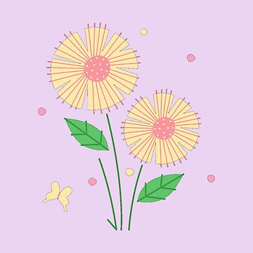 Artwork thumbnail, Flowers - Floral art Design by JiggsFashion by JiggsFashion