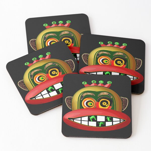 Item preview, KING DJ MONKEY COFFEE NFT. designed and sold by Ralek.