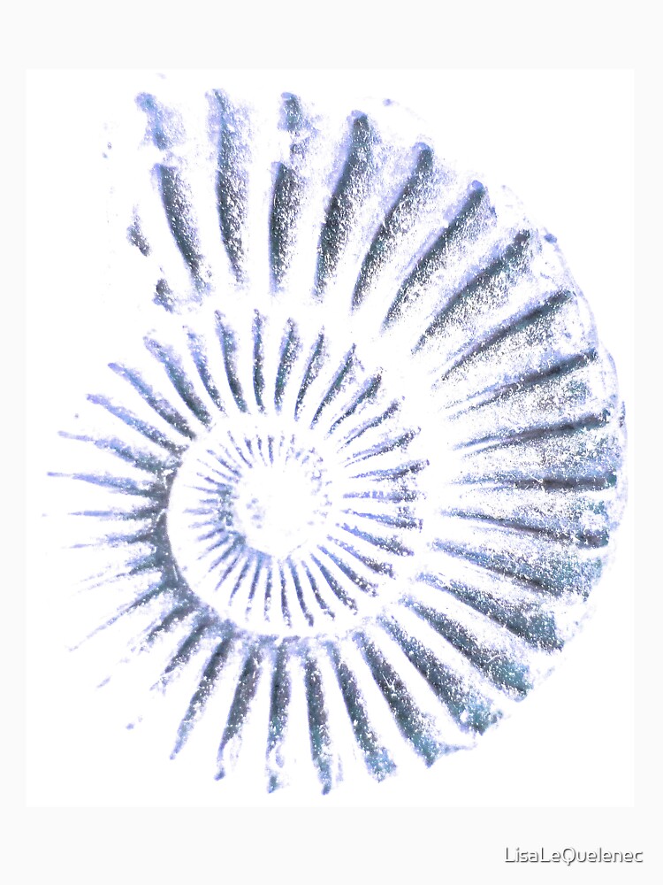 Thumbnail 7 of 7, Classic T-Shirt, Ammonite designed and sold by LisaLeQuelenec.