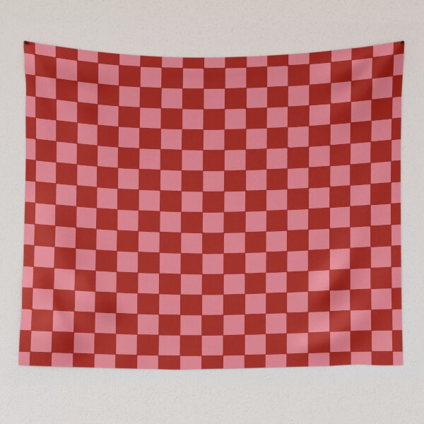 Item preview, Pink and Red Checkered designed and sold by AestheticShopB.