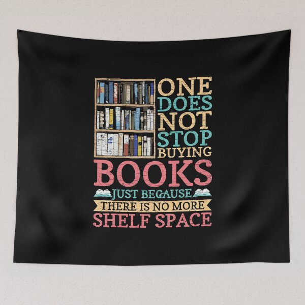 Item preview, Book Hoarder Book Lover Hoarding Bookish designed and sold by Shirtcaesar.