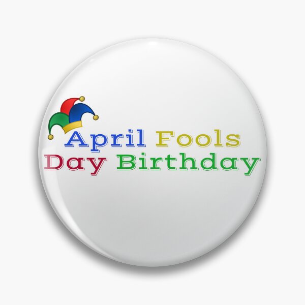 Item preview, april fools day birthday designed and sold by Neylou-Art.