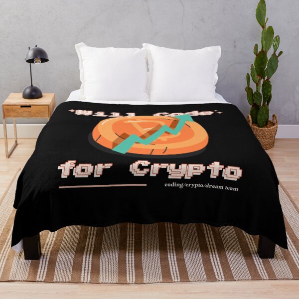 Item preview, Will Code for Crypto - Crypto Developer designed and sold by Shirtlify.