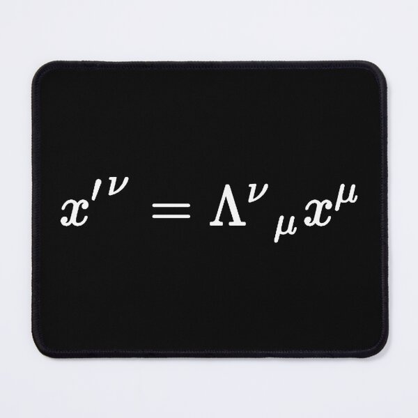 Item preview, Lorentz transformation, fundamentals of relativistic theories of physics dark version designed and sold by NoetherSym.