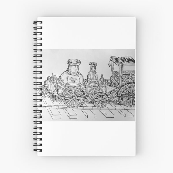 Item preview, Locomotive 1938 cartoon designed and sold by I-art.