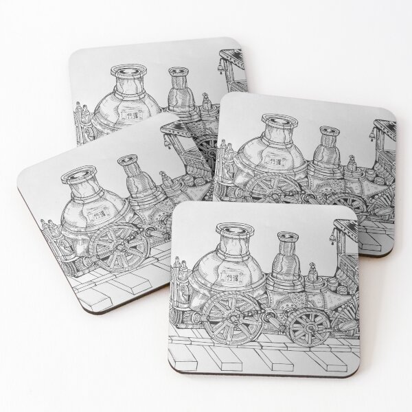 Item preview, Locomotive 1938 cartoon designed and sold by I-art.