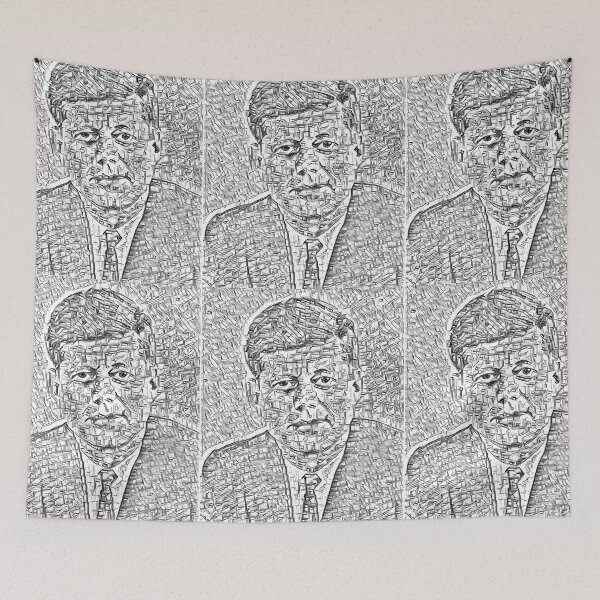 Item preview, JFK President John F Kennedy designed and sold by Rhu Creations.