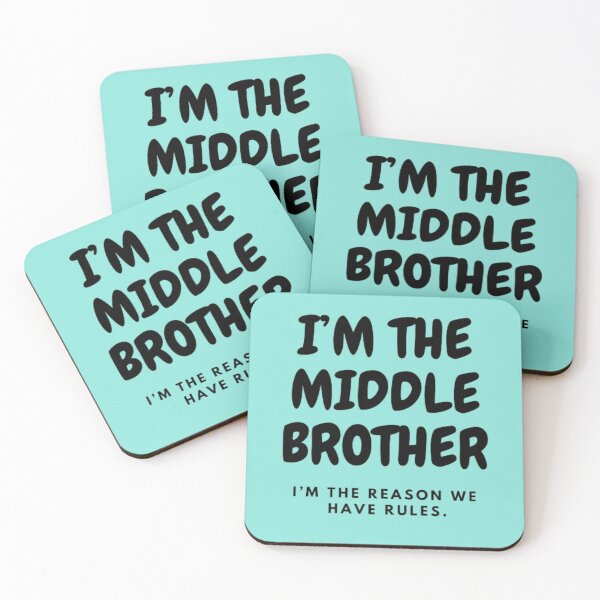 Item preview,  I’M THE MIDDLE BROTHER | I’M THE REASON WE HAVE RULES designed and sold by HASSANBADRI2050.