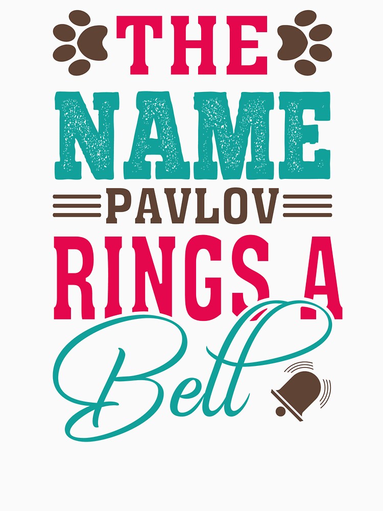 Discover Does The Name Pavlov Ring A Bell Art Psychology Humor Racerback Tank Top