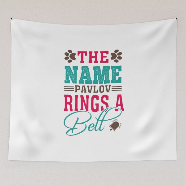 Item preview, Does The Name Pavlov Ring a Bell Art Psychology Humor designed and sold by Theparticular.