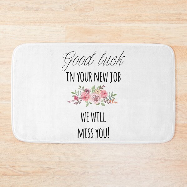 Item preview, Good luck in Your new job, we will miss you! Goodbye. designed and sold by kubkits.
