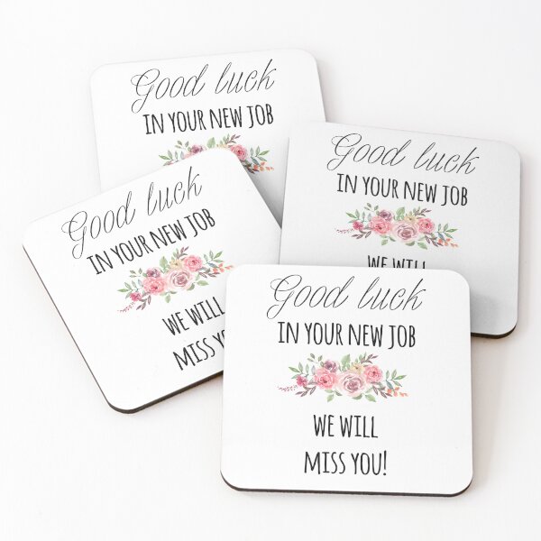 Item preview, Good luck in Your new job, we will miss you! Goodbye. designed and sold by kubkits.
