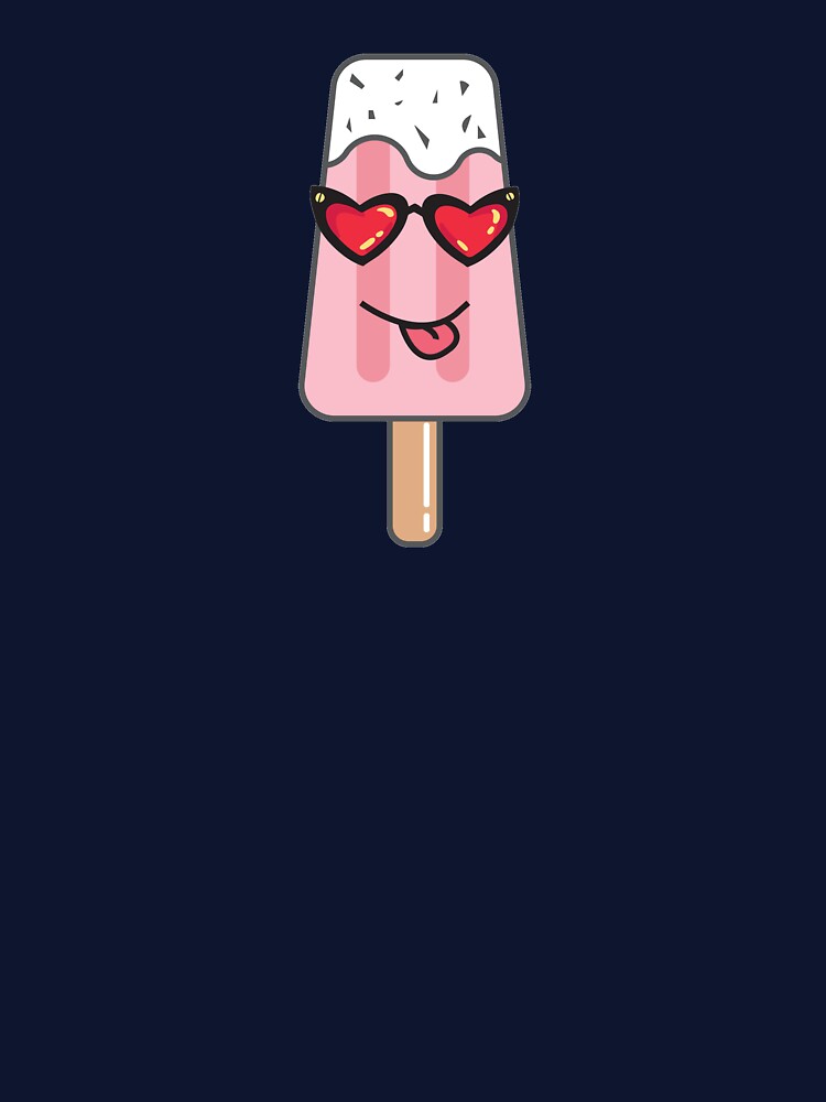 Thumbnail 7 of 7, Classic T-Shirt, Popsicle ice cream designed and sold by JiggsFashion.