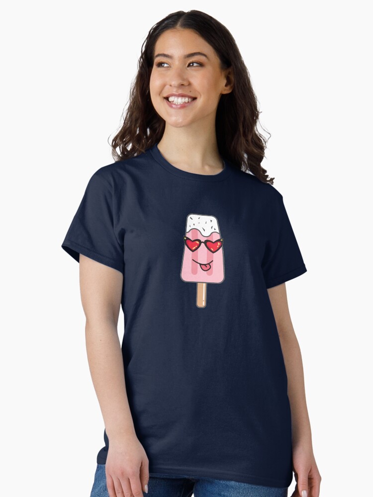 Thumbnail 1 of 7, Classic T-Shirt, Popsicle ice cream designed and sold by JiggsFashion.