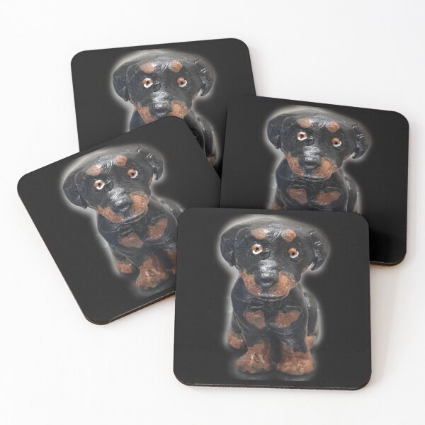 Item preview, Rottweiler cute statue designed and sold by Freedomink.