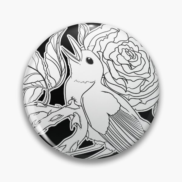 Item preview, The nightingale and the rose - Outlines only designed and sold by -Senaar-.