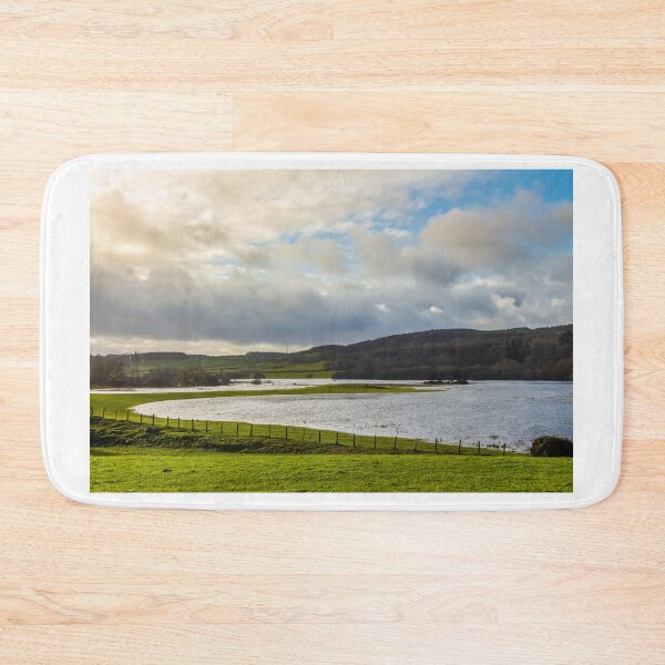 Item preview, Lock Ken during a winter flood at Parton, Dumfries and Galloway, Scotland designed and sold by SnapTPhotograph.