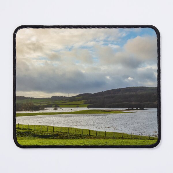 Item preview, Lock Ken during a winter flood at Parton, Dumfries and Galloway, Scotland designed and sold by SnapTPhotograph.