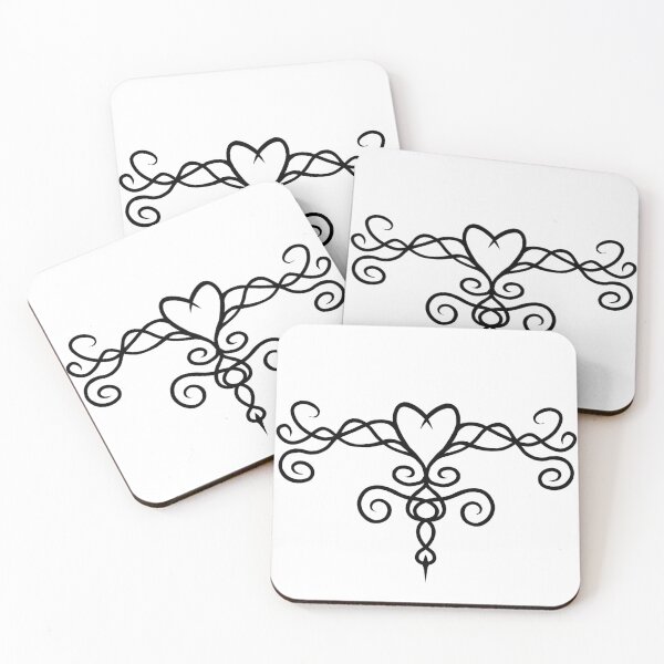 Item preview, Black Heart tattoo  designed and sold by JLoDucky.