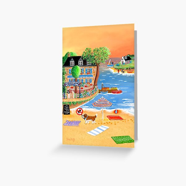 Card Summer sunset Greeting Card
