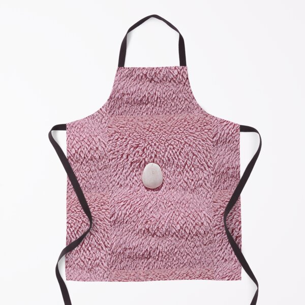 Item preview, One single white rock on pink fluffy backround designed and sold by GG4YOU BEASTSHOP.