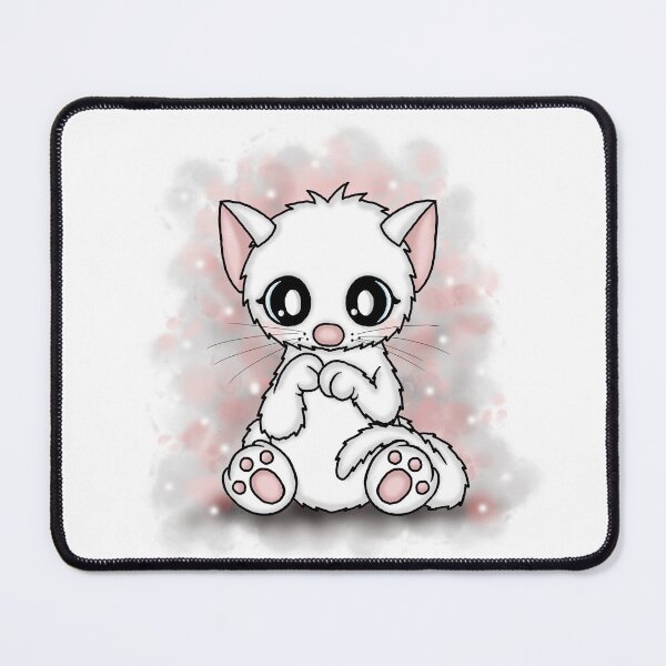Item preview, little white Kitten designed and sold by Pezi-Creation.