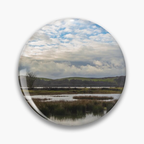 Artikelvorschau, Flooded marshland at Loch Ken in winter near Parton, Dumfries and Galloway, Scotland entworfen und verkauft von SnapTPhotograph.
