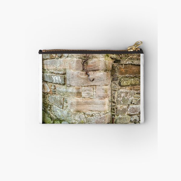 Item preview, Metal collar chain for prisoners attached to a stone wall at the tolbooth in Kirkcudbright, Dumfries and Galloway, Scotland designed and sold by SnapTPhotograph.