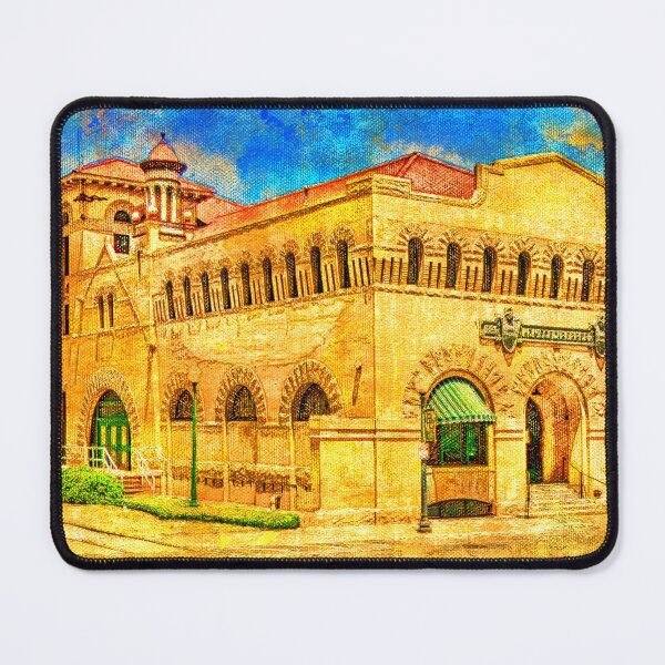 Item preview, Dr Pepper Museum in Waco, Texas - digital painting designed and sold by NickoPrints.