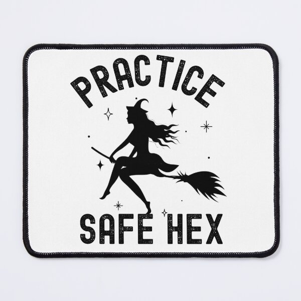 Item preview, Practice Safe Hex - Witch Vintage Halloween designed and sold by diip.
