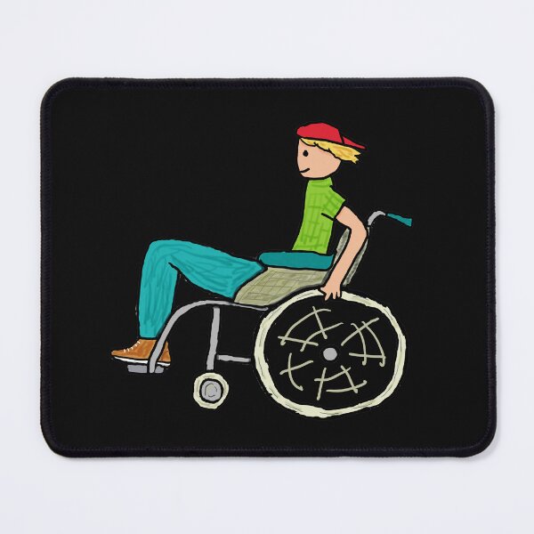 Item preview, Funny Speedy Wheelchair User designed and sold by Mark-Ewbie.