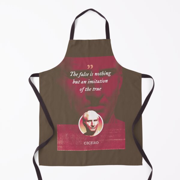 Item preview, Marcus Tullius Cicero - The false is nothing but an imitation of the true designed and sold by Syahrasi.