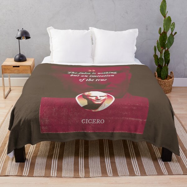 Item preview, Marcus Tullius Cicero - The false is nothing but an imitation of the true designed and sold by Syahrasi.