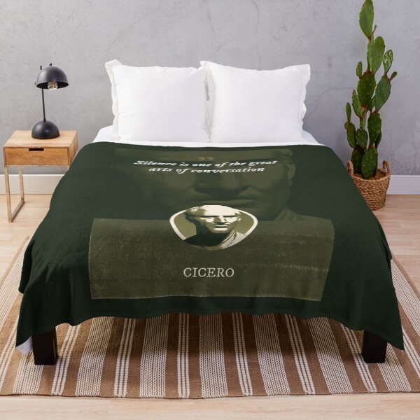 Item preview, Marcus Tullius Cicero - Silence is one of the great arts of conversation designed and sold by Syahrasi.