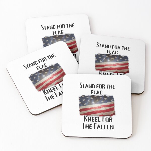 Item preview, Stand for the Flag Kneel for Fallen - Gifts for 4th of July t-shirt designed and sold by Dragsma ⭐⭐⭐⭐⭐.