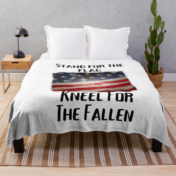 Item preview, Stand for the Flag Kneel for Fallen - Gifts for 4th of July t-shirt designed and sold by Dragsma ⭐⭐⭐⭐⭐.