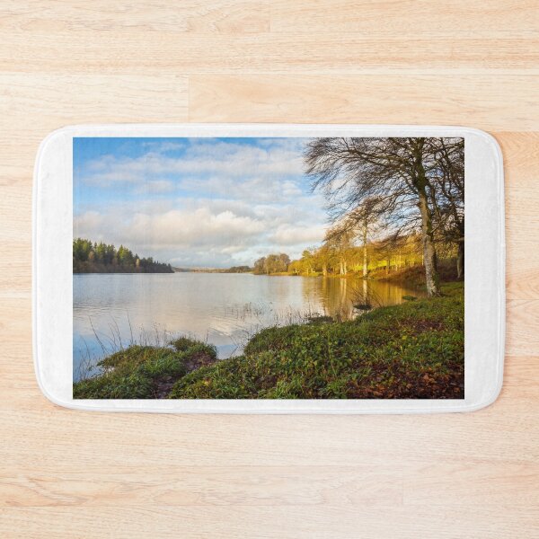Item preview, Winter sun over Loch Ken at Parton, Dumfries and Galloway, Scotland designed and sold by SnapTPhotograph.