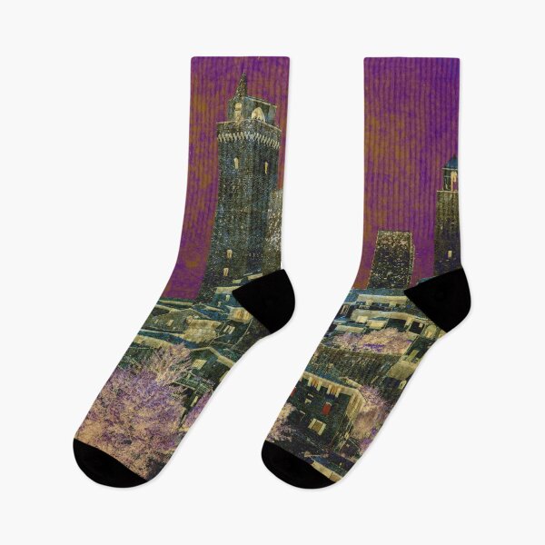 Item preview, San Gimignano in bright  colors in Italy designed and sold by Photopat.