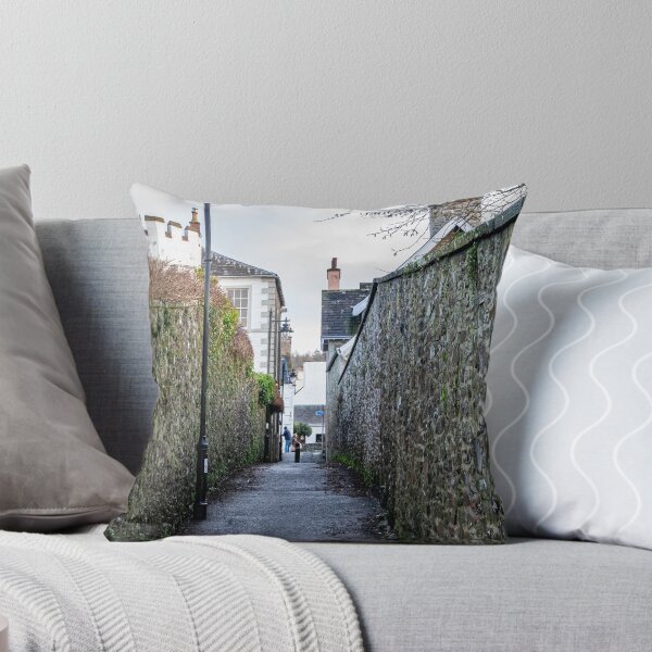 Item preview, An old stone walled lane from the old High Street to the pier at Kirkcudbright, Dumfries and Galloway, Scotland designed and sold by SnapTPhotograph.