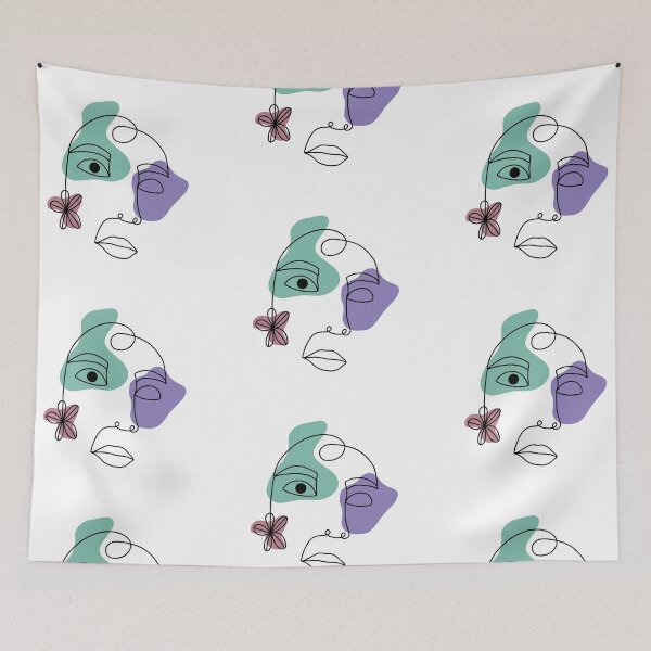 Item preview, Abstract Neutral Face designed and sold by Cooper Lynn Designs.