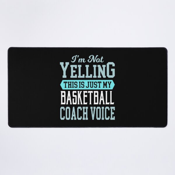Item preview, Basketball Coach Voice- Cool Funny Best Basketball Player Teams Club Statement Quotes Sayings designed and sold by samirdari7.