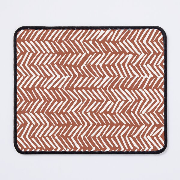 Item preview, Rustic Herringbone Terracotta designed and sold by meggydesigns.