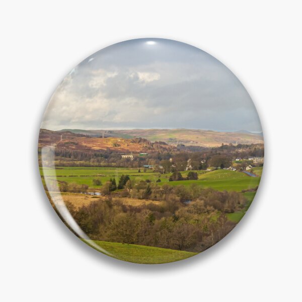 Item preview, A view of the Ken valley landscape in the Glenkens, with Dalry in the distance, Dumfries and Galloway, Scotland designed and sold by SnapTPhotograph.