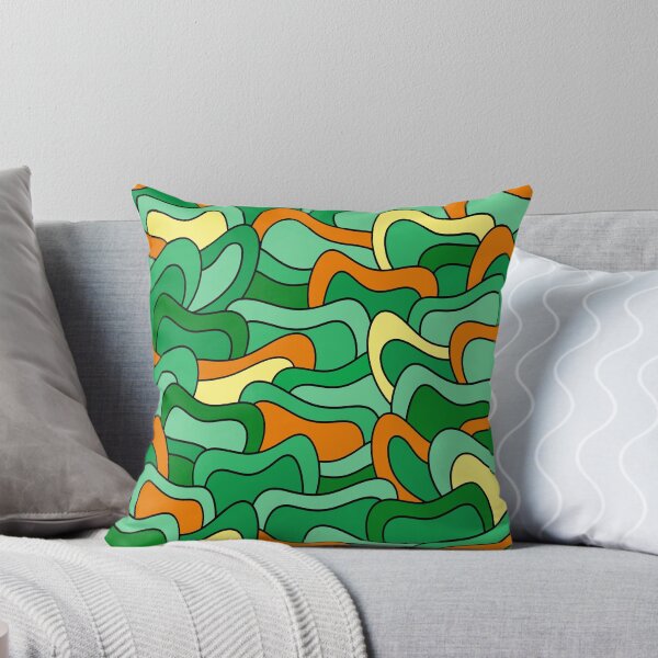 Item preview, Abstract pattern - orange, yellow and green. designed and sold by K.S ART.