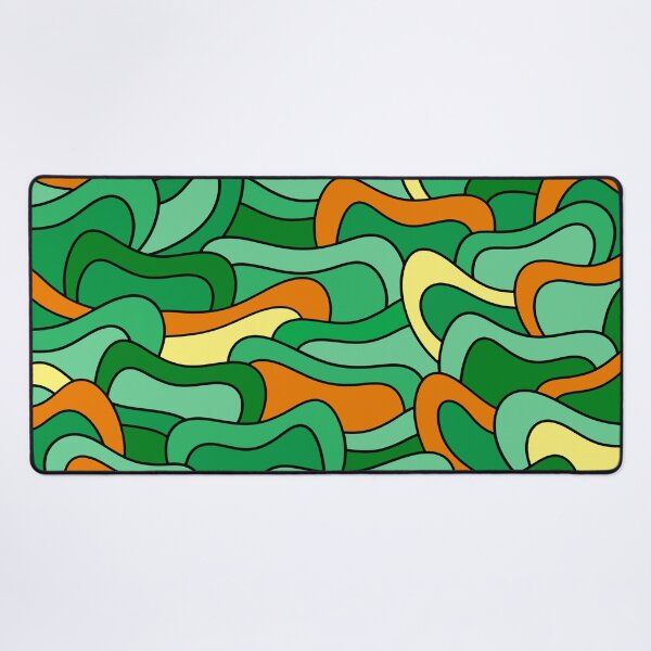 Item preview, Abstract pattern - orange, yellow and green. designed and sold by K.S ART.