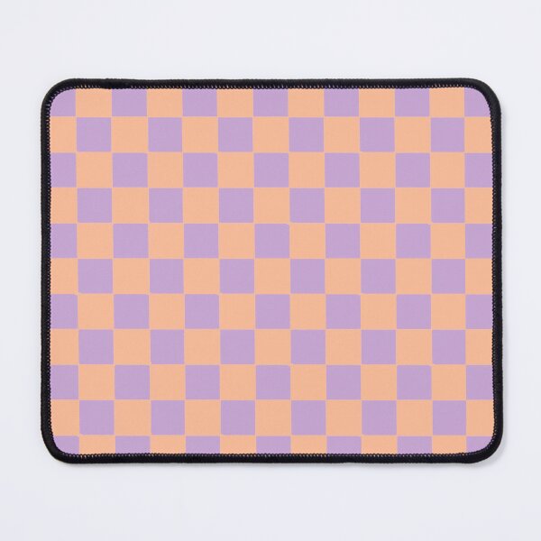 Item preview, Checkered Pastel Purple and Orange designed and sold by AestheticShopB.