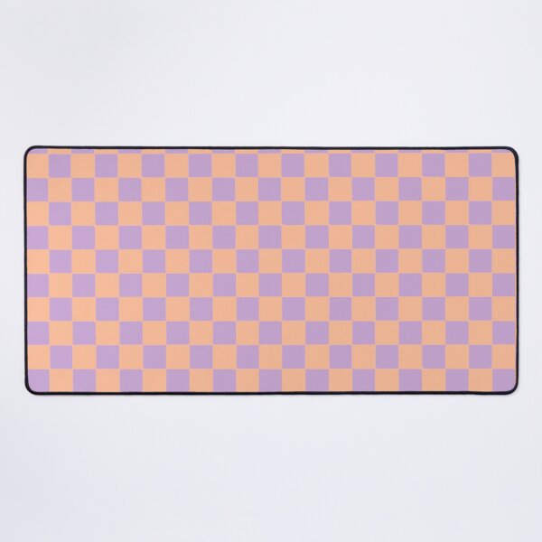 Item preview, Checkered Pastel Purple and Orange designed and sold by AestheticShopB.