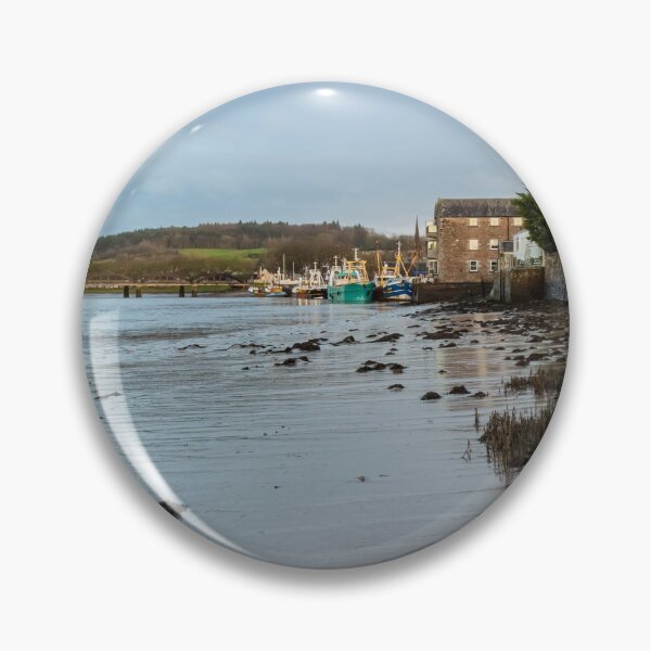 Item preview, Mudflats at lowtide on the River Dee estuary at Kirkcudbright Marina, Dumfries and Galloway, Scotland designed and sold by SnapTPhotograph.